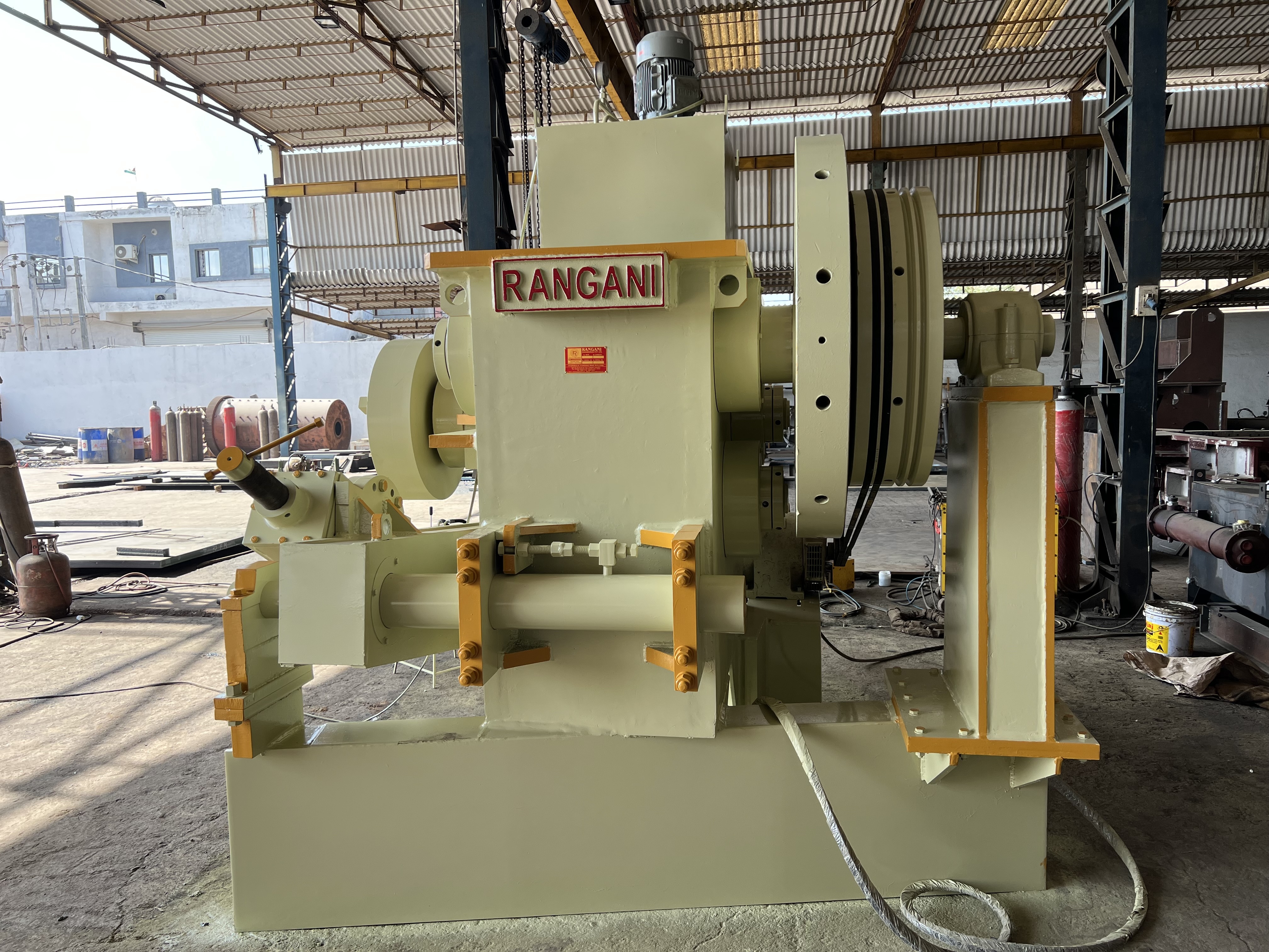 Ring Rolling Machine - Mild Steel Electric 2-5 Hp | Automatic Operation 3 Phase Power Source Ideal For Industrial Applications