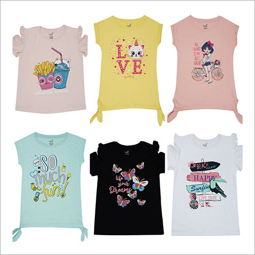 Baby Girls Solid Pure Cotton Top Age Group: 9-16 Years