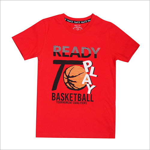 Kids Leo T-shirt - Multicolor Cotton Blend | O-neck Collar, Printed Pattern For Vibrant Style And Creative Expression