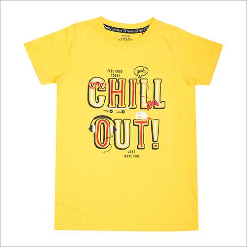 Kids Leo T-shirt - Multicolor Cotton Blend | O-neck Collar, Printed Pattern For Vibrant Style And Creative Expression
