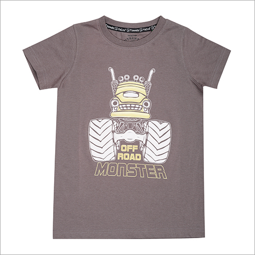 Kids Leo T-shirt - Multicolor Cotton Blend | O-neck Collar, Printed Pattern For Vibrant Style And Creative Expression