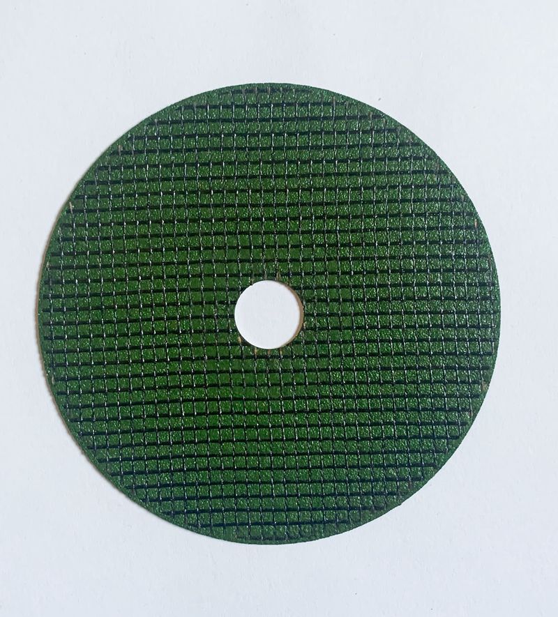 107 X 1 Mm Super Thin Cutting Disc - Hard Alloy Material, 4 Inch Diameter, Green/black/red Color, Polished Finish For Precision Cutting