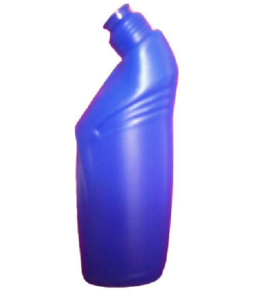 Blue 250 Ml Empty Toilet Cleaner Bottle