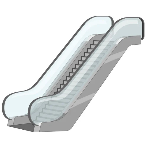 Escalator Cabin Toughened Glass - 4-12mm Thickness, Transparent Solid Glass With Flat Surface