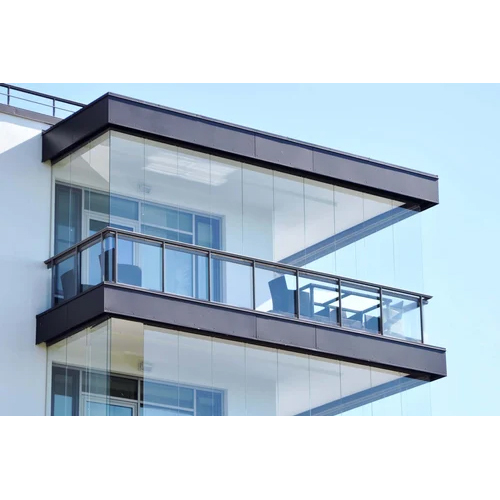Transparent Glass Balcony Railing