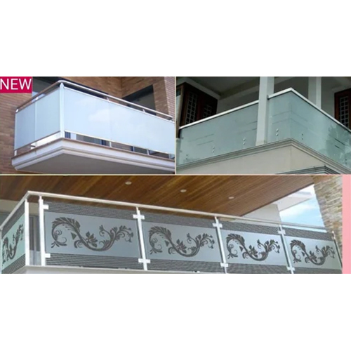 Transparent Glass Balcony Railing