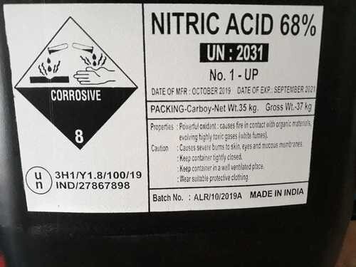 Nitric Acid - Application: Manufacture Plastic