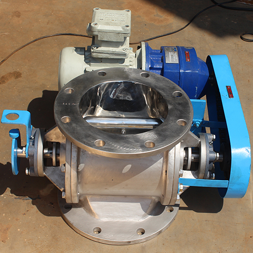 Industrial Rotary Airlock Valve - Finish: Polished