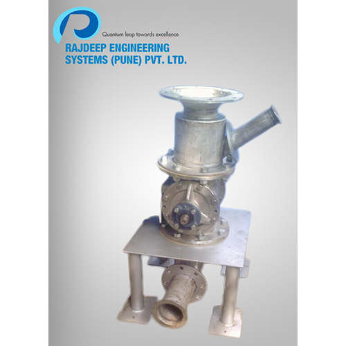 Industrial Rotary Airlock Valve - Finish: Polished