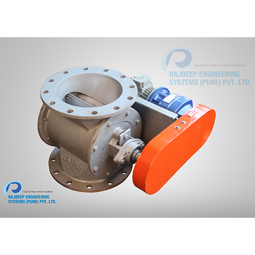 Industrial Rotary Airlock Valve - Finish: Polished
