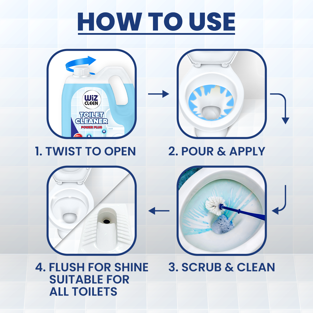 Wiz Toilet Cleaner - 5l Shelf Life: 24 Months