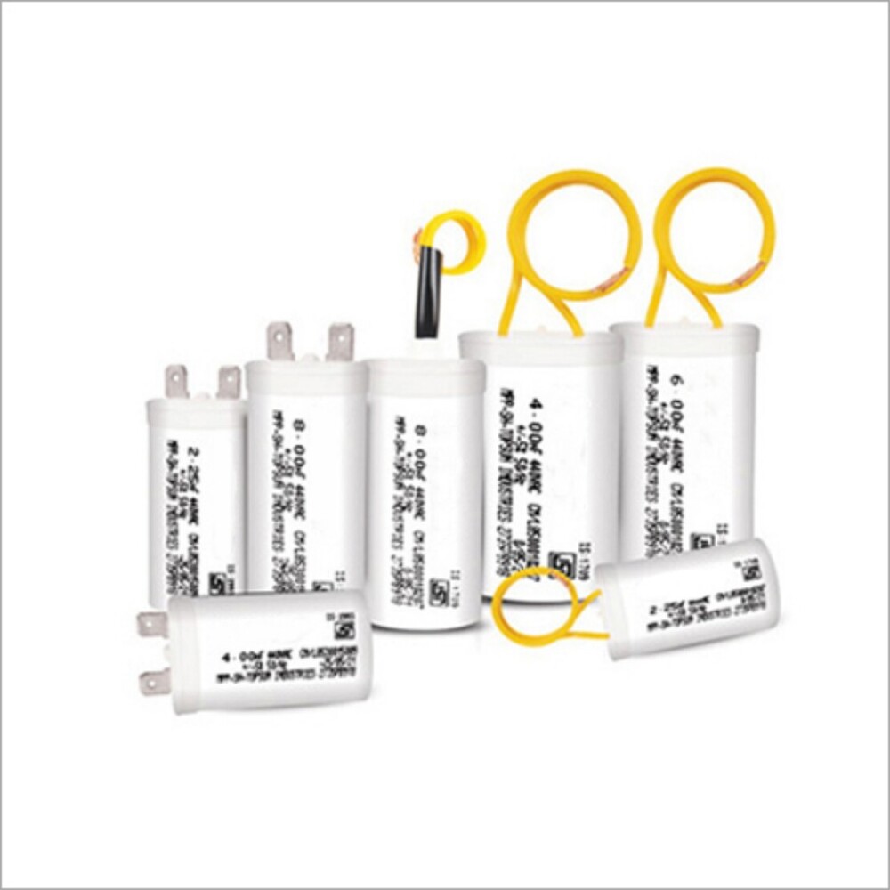 Ac Capacitors - Color: White