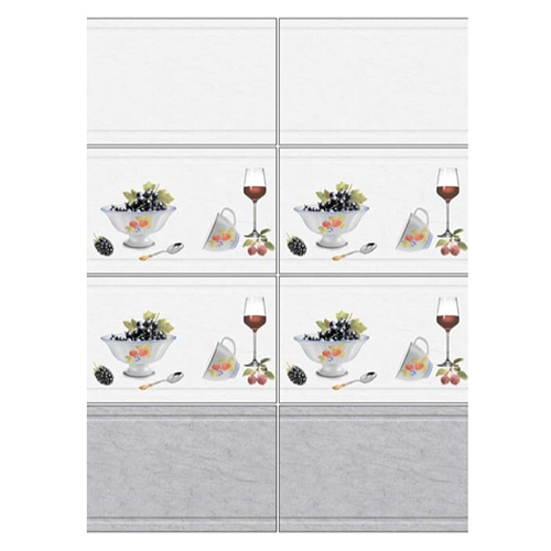 Ceramic Kitchen Tiles - Multi Color, Rectangular Shape | Super Glossy Polished Finish, Grade A Quality