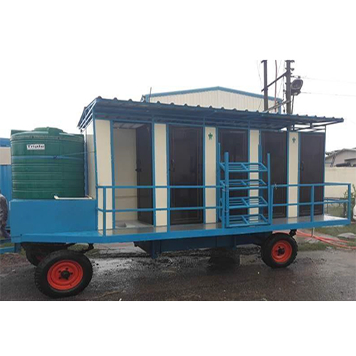 कंटेनर पोर्टेबल मोबाइल टॉयलेट वैन