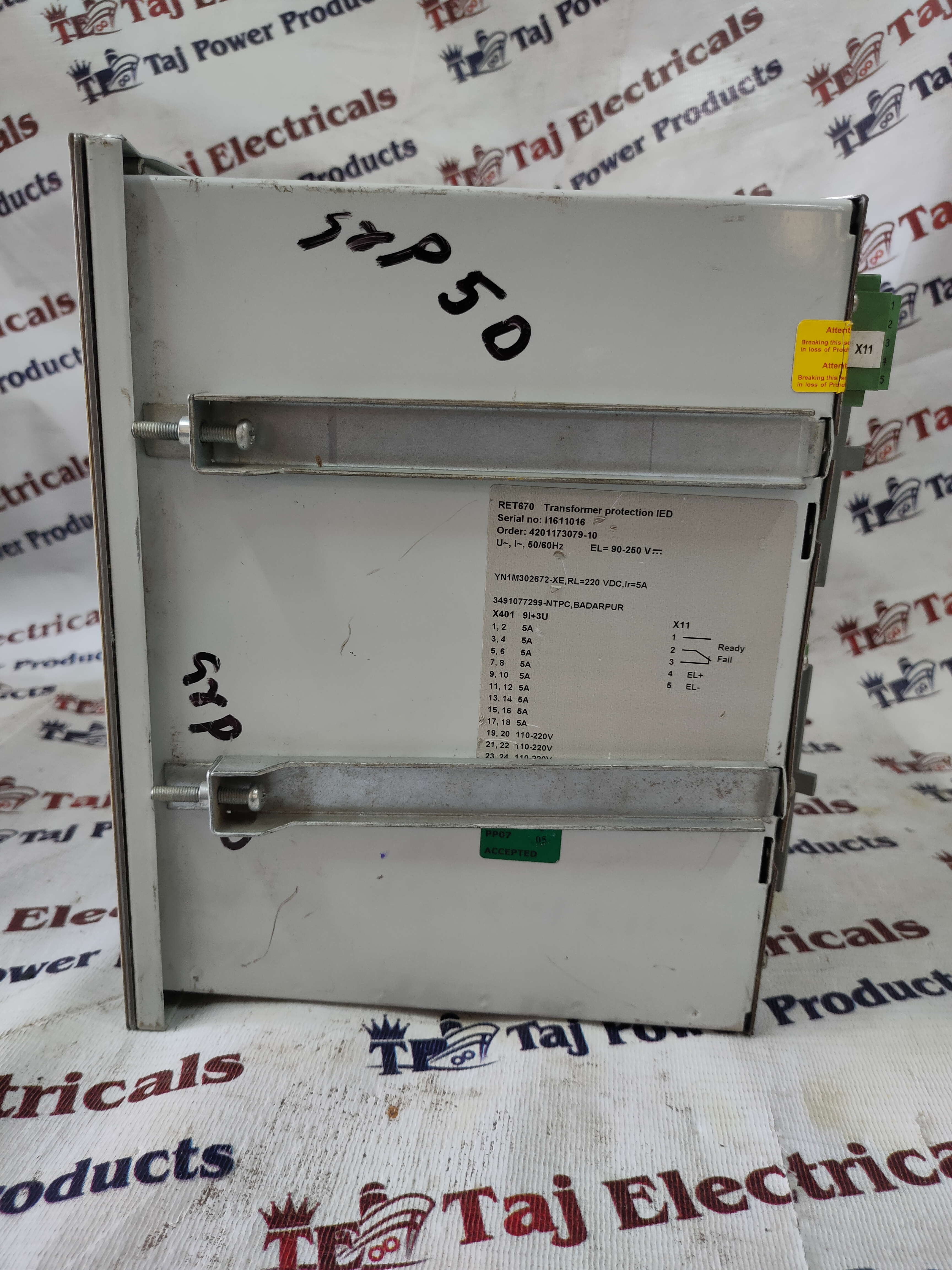 Abb Ret079-10 Protection Relay