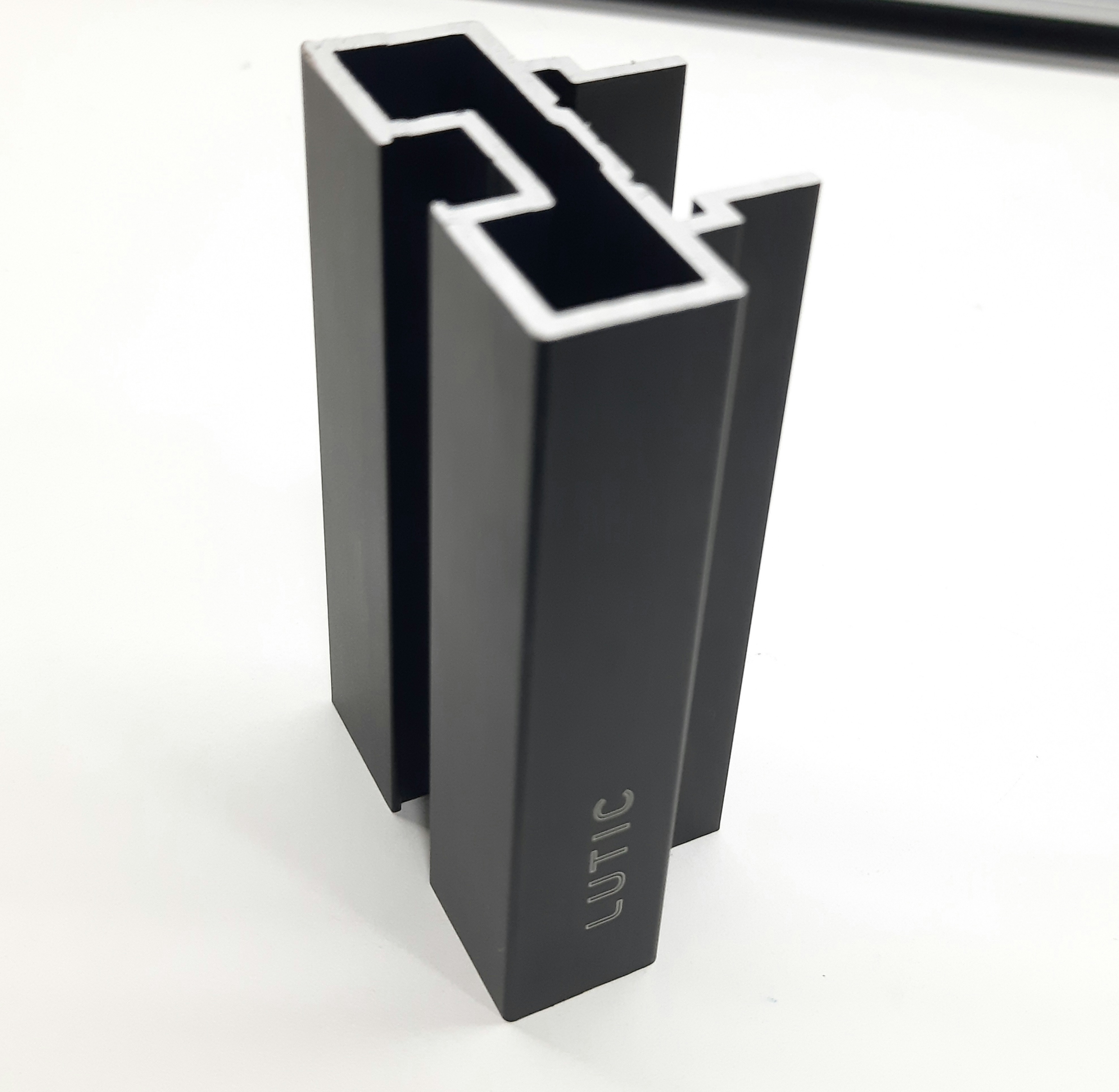 16x45 Devider Profile Aluminum - 16x45 Mm, Customizable Finishes, Durable And Lightweight, Anodized Surface Treatment, Versatile Use For Partitioning And Support