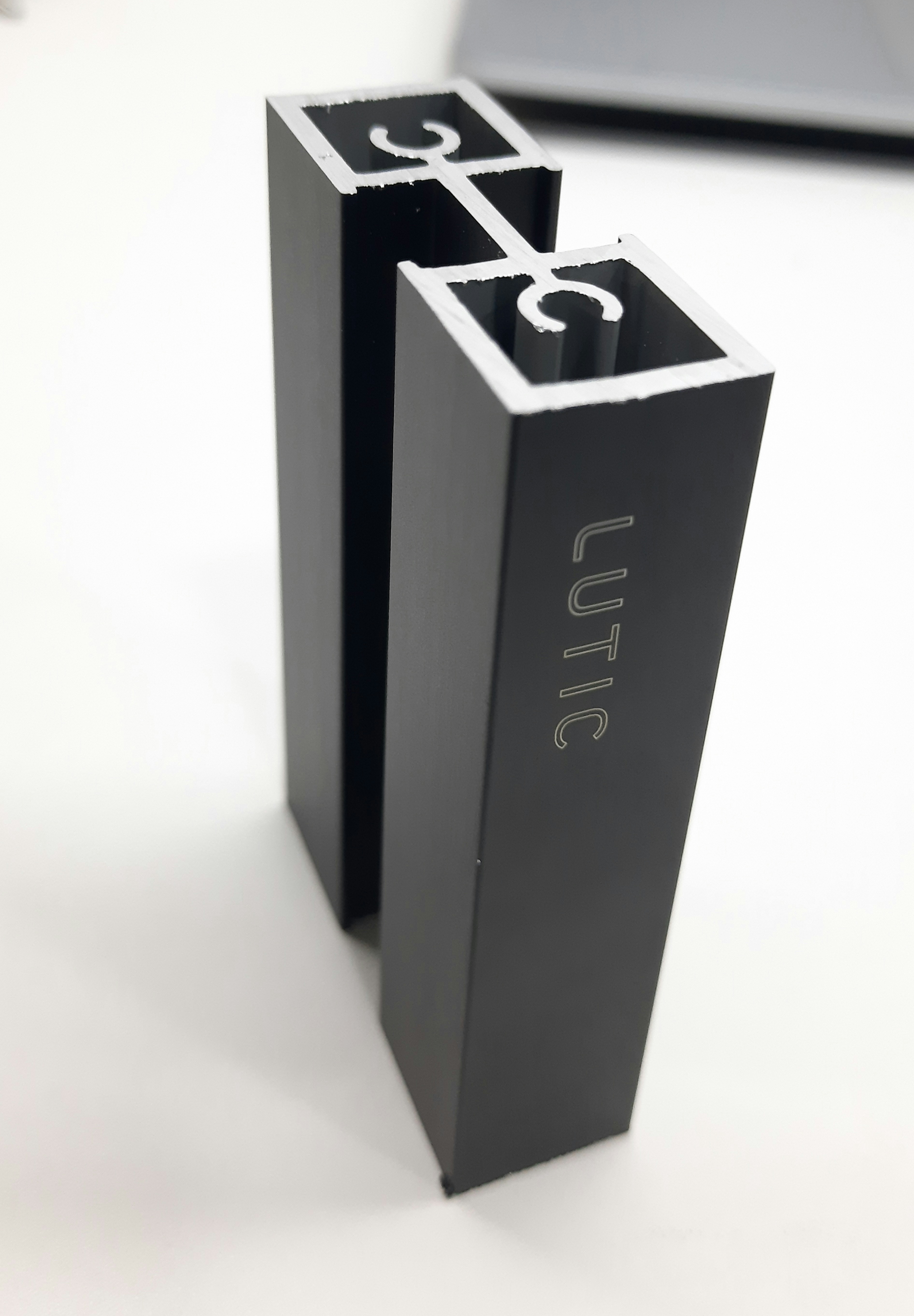 16x45 Devider Profile Aluminum - 16x45 Mm, Customizable Finishes, Durable And Lightweight, Anodized Surface Treatment, Versatile Use For Partitioning And Support