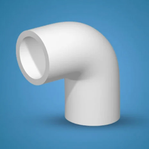 90 Degree UPVC Elbow - UPVC Material, 1/2-4 Inch Size, Sleek White Finish | ASTM Standards, 1-Year Warranty, Durable & Reliable Design