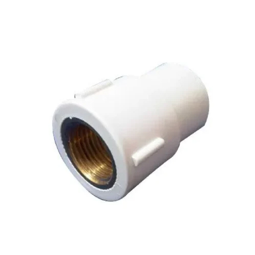 UPVC Female Threaded Adaptor - 1/2-4 Inch, Sleek White Finish | ASTM Standard, 1-Year Warranty, Airtight Waterproof Connection