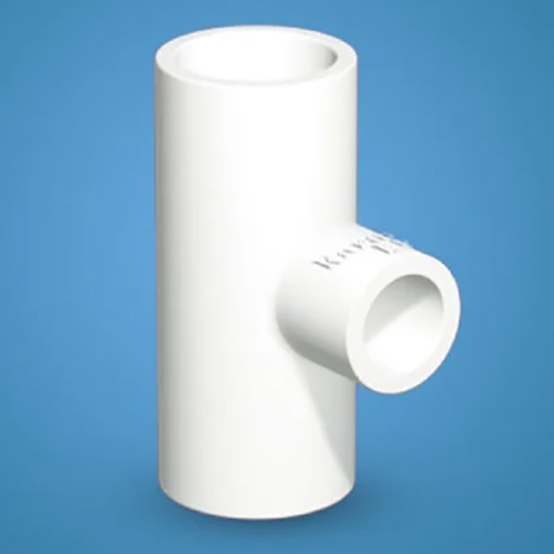 व्हाइट Upvc रिड्यूसिंग टी