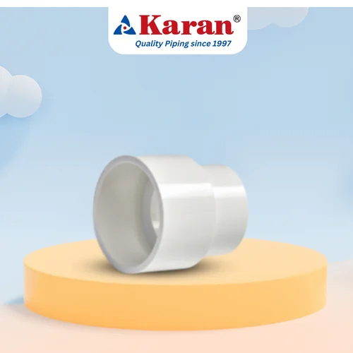 Upvc Pipe Reducer - 3/4-2 Inch , Off-white Durable Design With Reliable Astm Standards And 1-year Warranty