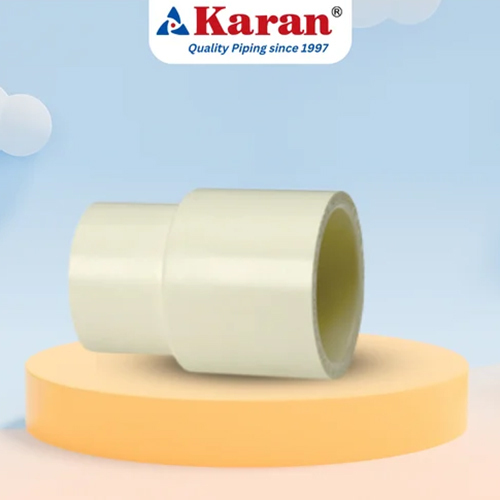 Upvc Pipe Reducer - 3/4-2 Inch , Off-white Durable Design With Reliable Astm Standards And 1-year Warranty