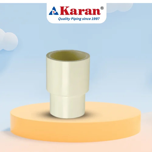Upvc Pipe Reducer - 3/4-2 Inch , Off-white Durable Design With Reliable Astm Standards And 1-year Warranty