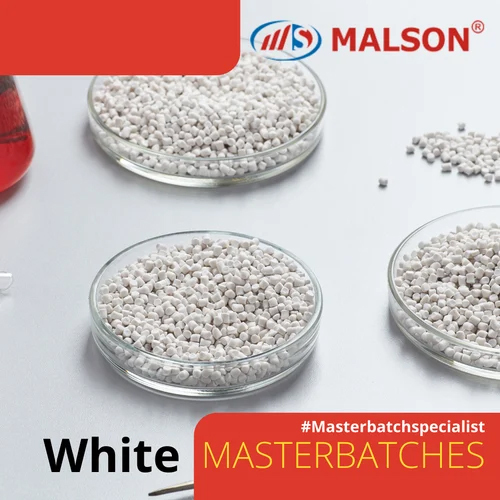 White Plastic Masterbatches Application: Injection Molding
