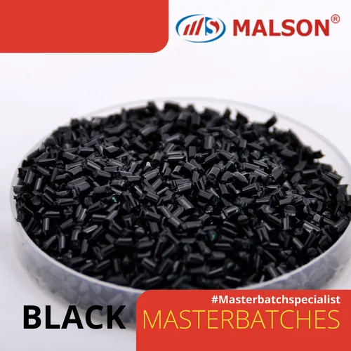 Black Masterbatch - Granule Shape, 100% Pure Polypropylene Carrier, Intense Black Color | Superior Heat Resistance, Ideal For Injection Molding Applications