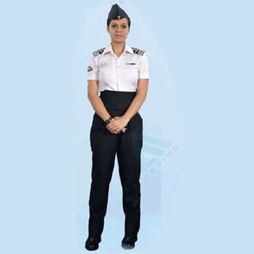 White And Black Ladies Airforce Uniform