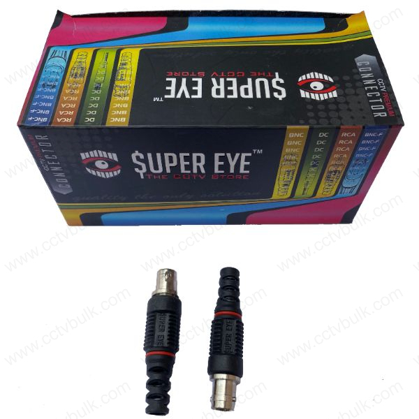 Bnc Connector - High Quality Zinc Alloy, Black Finish | Easy Installation, No Electrical Tap, No Splicing, No Crimping