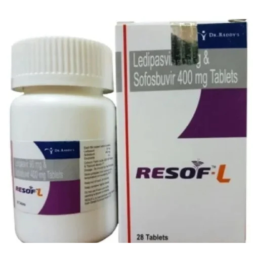 Dr Reddys Resof-l Tablets Ledipasvir And Sofosbuvir General Medicines