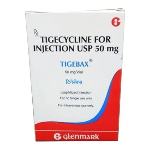 टाइगेबैक्स टाइगेसाइक्लिन 50mg इंजेक्शन सामान्य दवाएं