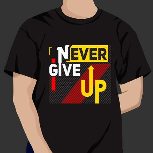 Mens Designer Printed T-Shirt - Cotton Fabric, Customized Size , Various Colors Available