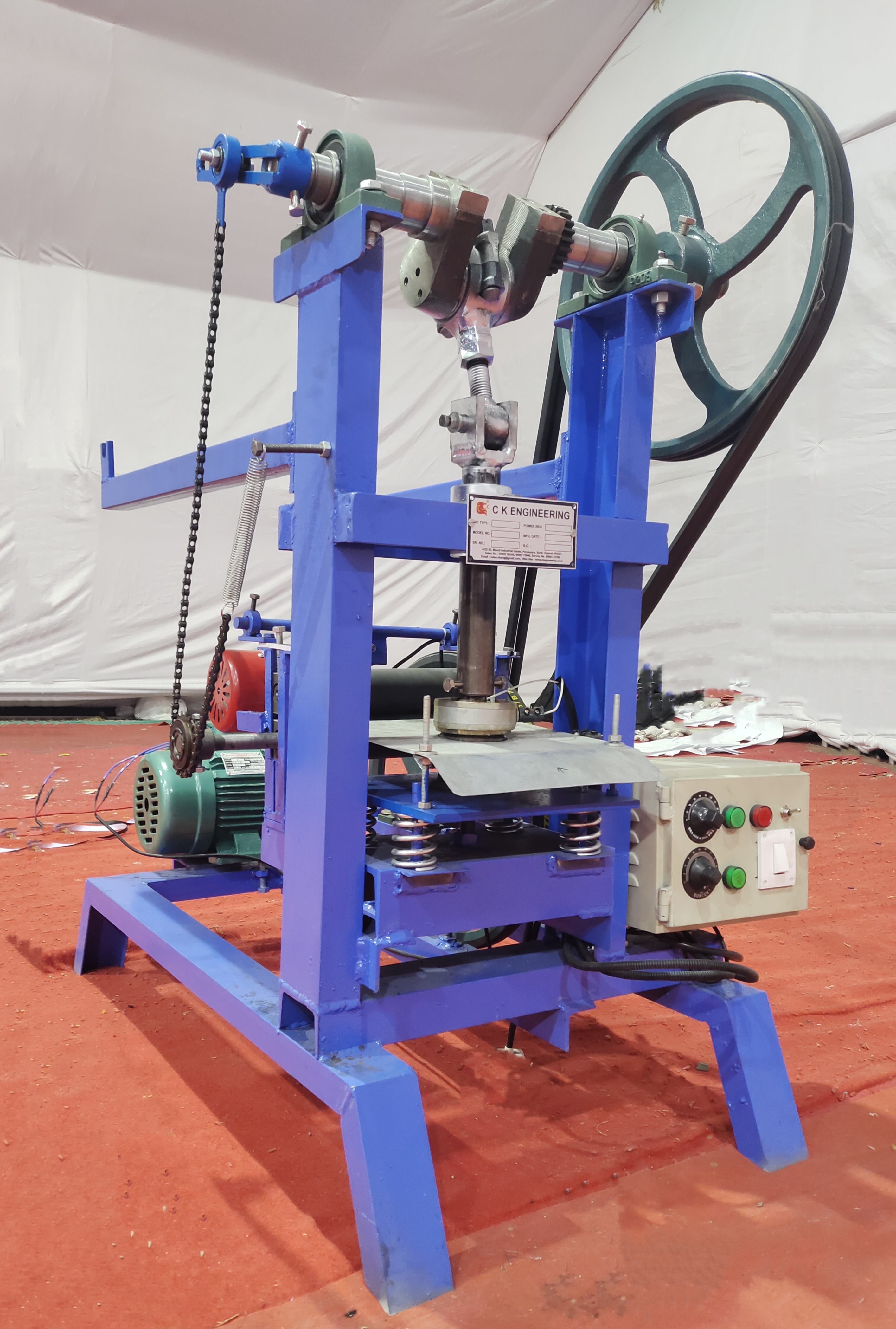 Automatic Bowl Making Machine - Silver Craft, Max 9" Cutting Size, 220v | Warranty, Free Installation, Life-time Support, Low Maintenance, Latest Technology