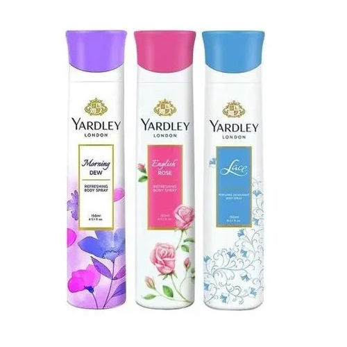 Yardley London डियोड्रेंट कॉम्बो (3 का पैक) जेंडर: महिला