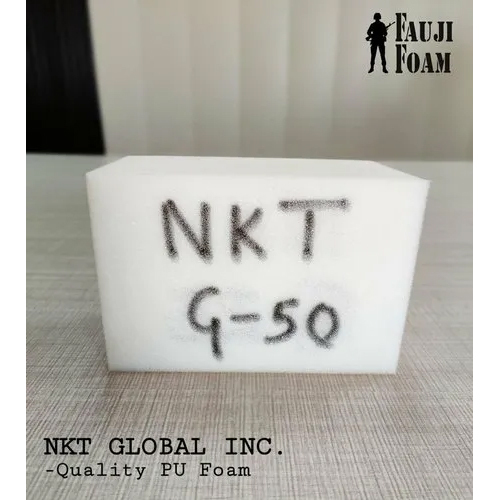 50 High Density Pu Foam - Color: White