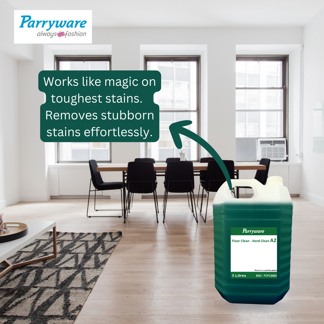 Parryware Floorclean - Hard Clean Floor Cleaner A2 - 5l Application: Commercial & Industrial