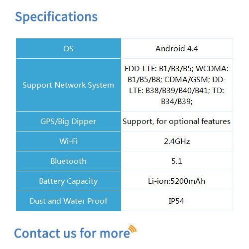 Bf-cm625 Smart 4g Lte Poc Radio - Dimension (L*w*h): 55*36*126 Millimeter (Mm)