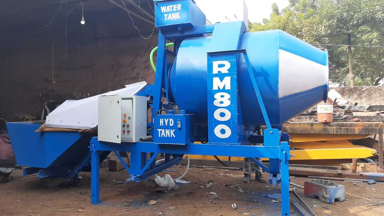 Reverse Drum Mixer Machine
