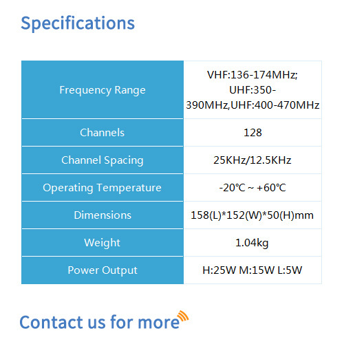 Bf-998 Analog Mobile Radio Dimension (L*w*h): 158*152*50 Millimeter (Mm)