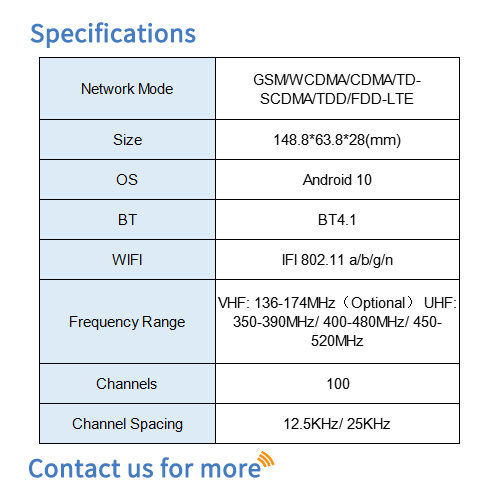Bf-scp950 Smart Multi-mode Portable Radio - Dimension (L*w*h): 148.8*63.8*28 Millimeter (Mm)