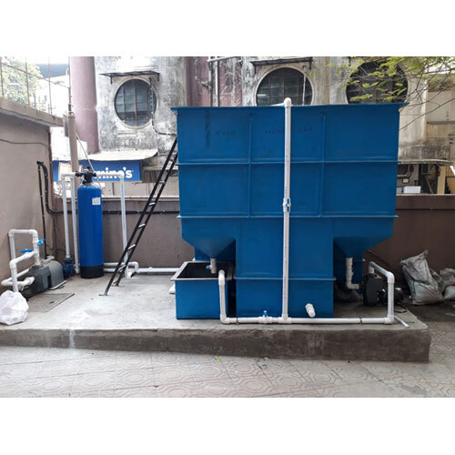 Effluent Treatment Plant Ecp - 1066x500x1500 Mm | Frp Material 20 Lph Capacity Automatic Operation Electro Coagulation Technology 24vdc Power