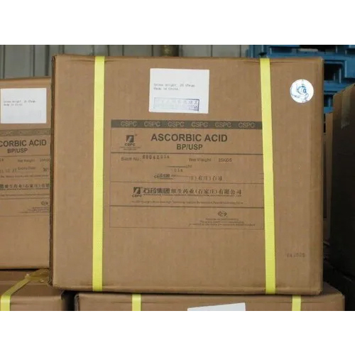 Ascorbic Acid - CAS No: 50-81-7, Molecular Formula C6H8O6, 176.12 g/mol | Industrial Application, Boiling Point 553°C, Melting Point 190-192°C
