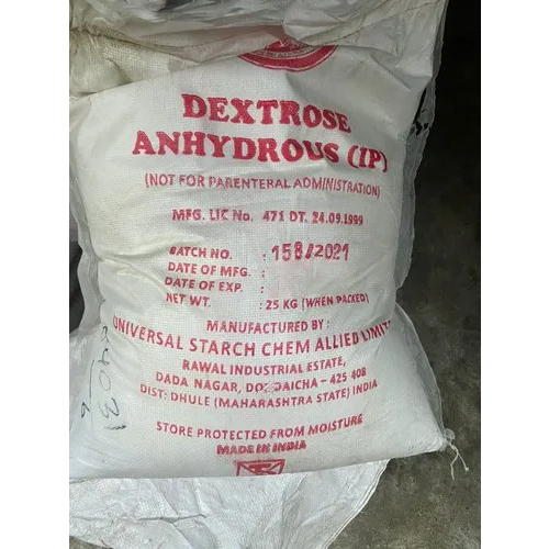 Dextrose Anhydrous Application: Industrial