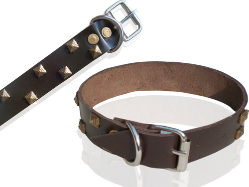 उच्च गुणवत्ता वाला डिजाइनर चमड़े का कुत्ते का कॉलर (L046C)