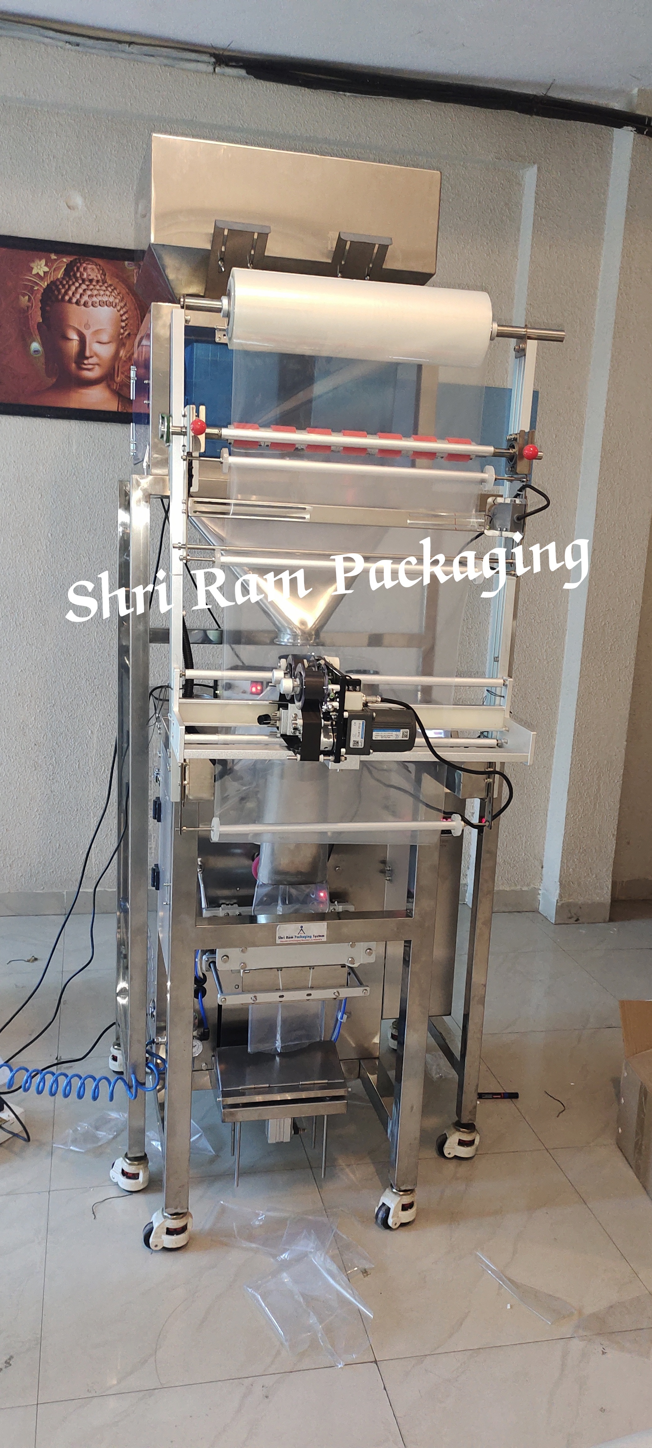 Ss304 Automatic Double Head Pouch Packing Machine 1kg