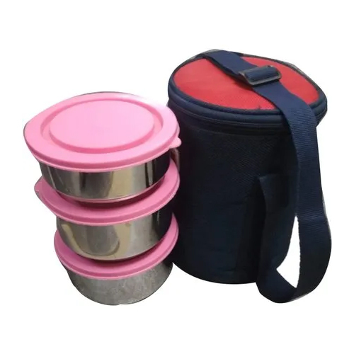Round Polyester Lunch Bags - Customized Size , Modern Design With Variety Of Colors Available