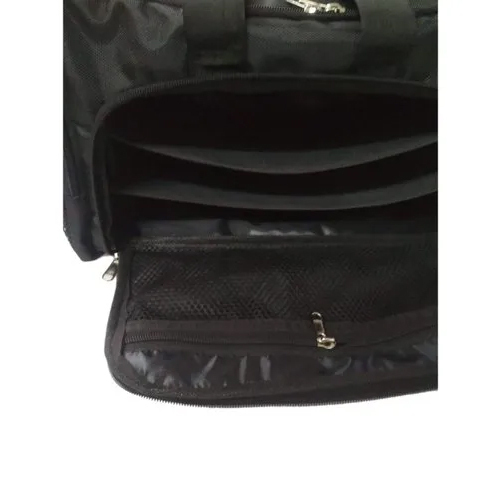 Black Nylon Travel Luggage Bags - Color: Different Available