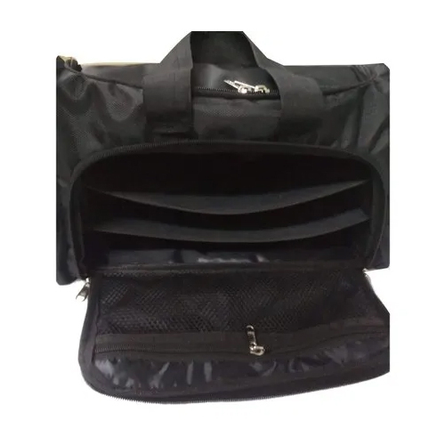 Black Nylon Travel Luggage Bags - Color: Different Available